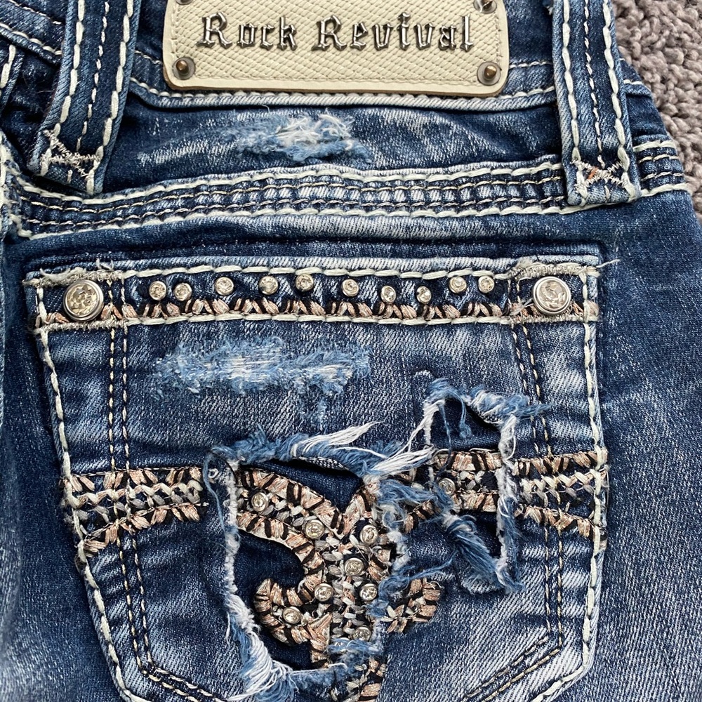 Rock revival skinny jeans